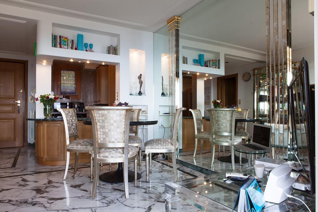 Sunny Panoramic Balcony Apartment Éze Ngoại thất bức ảnh