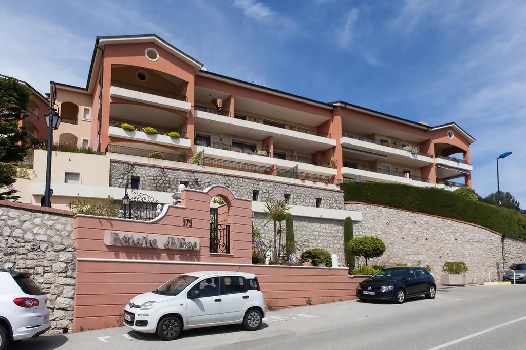 Sunny Panoramic Balcony Apartment Éze Ngoại thất bức ảnh